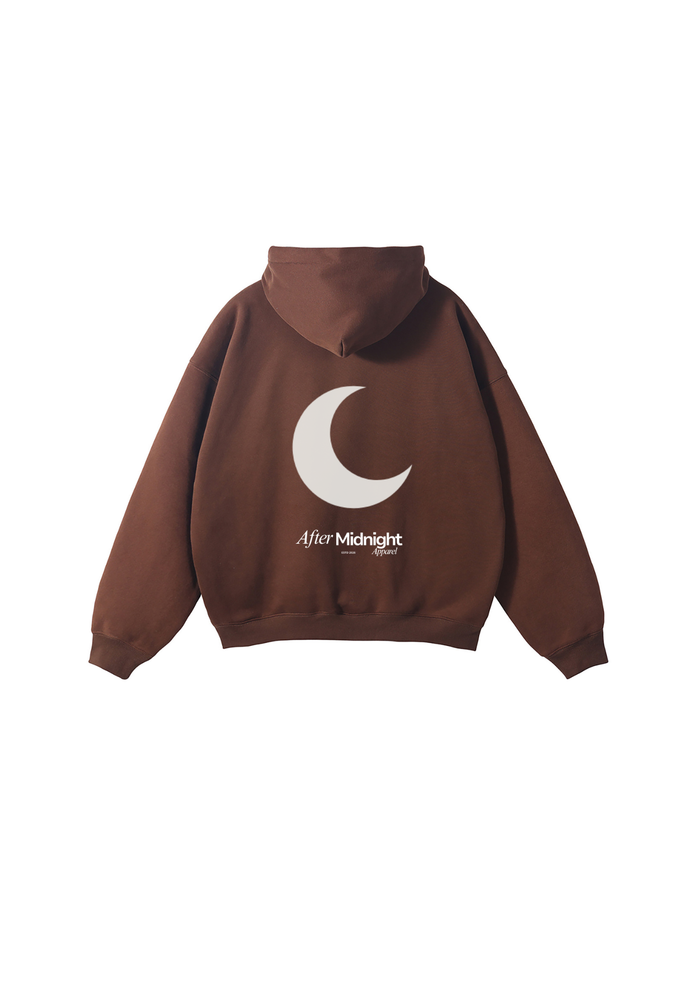 Brown After Midnight Moon Hoodie