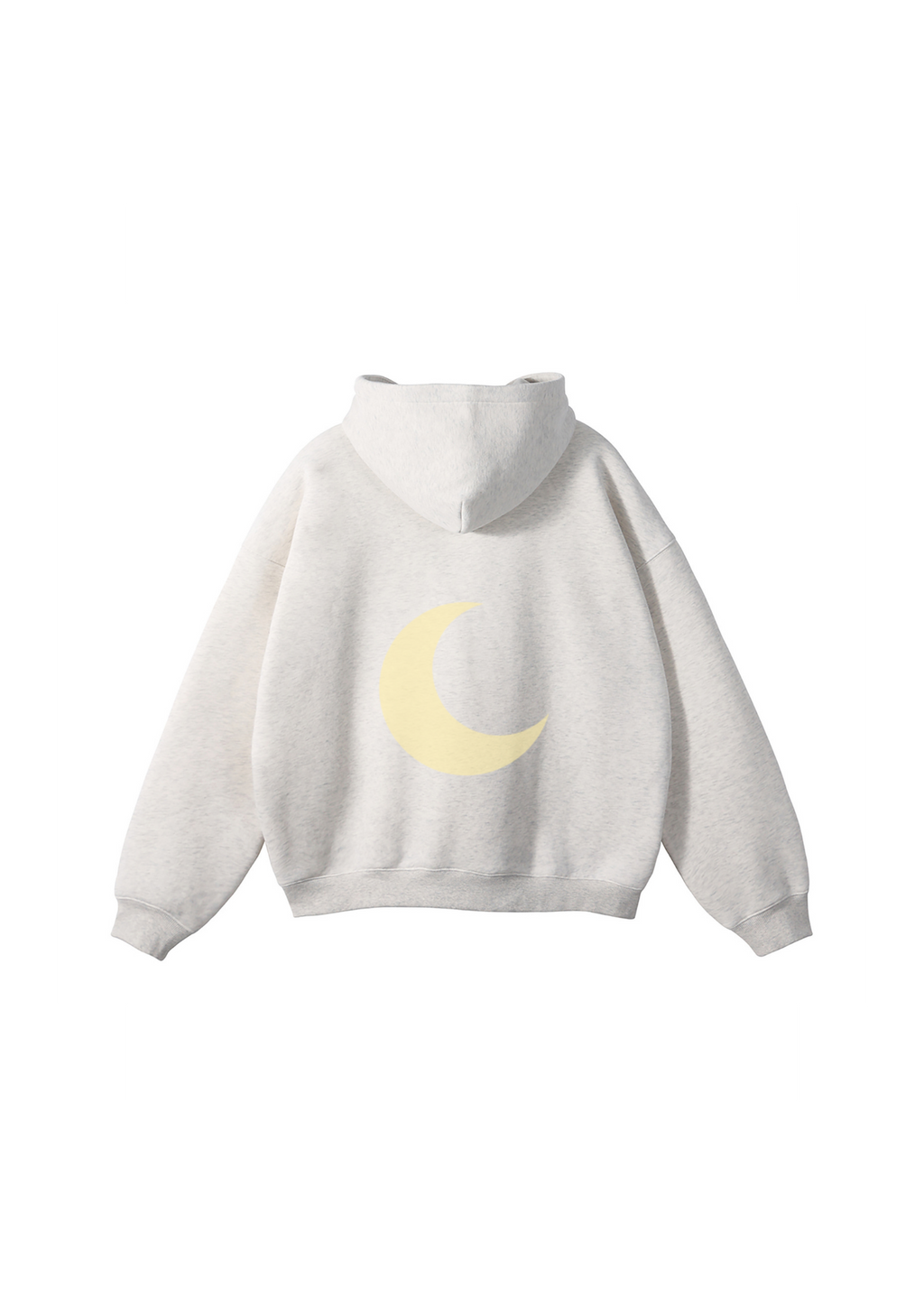 Oat Grey Moon Hoodie