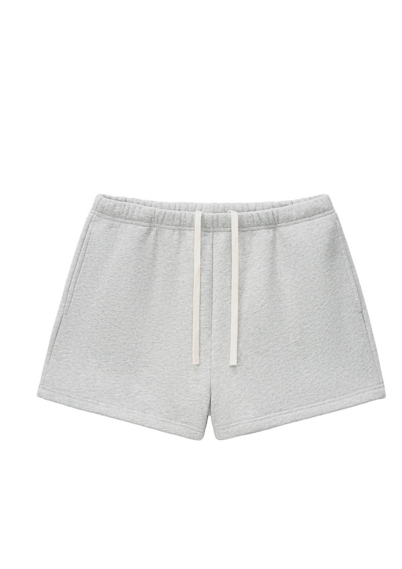 Grey Drawstring Sweatshorts