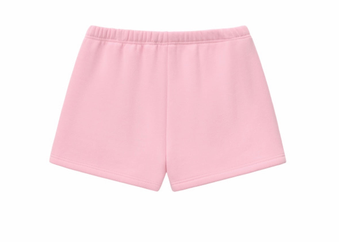 Pink sweatshorts