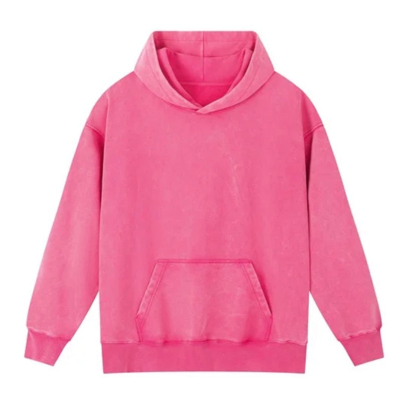 Pink CROPPED hoodie
